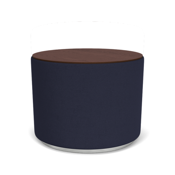 Lesro Bloom Cylinder Table with Laminate Top - 16" Tall