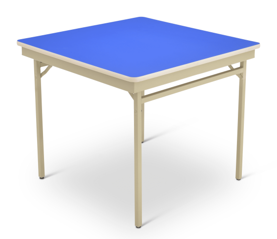 HUSKY Seating® Heavy Duty 500 LB Four Leg Folding Card Table - 36" Square