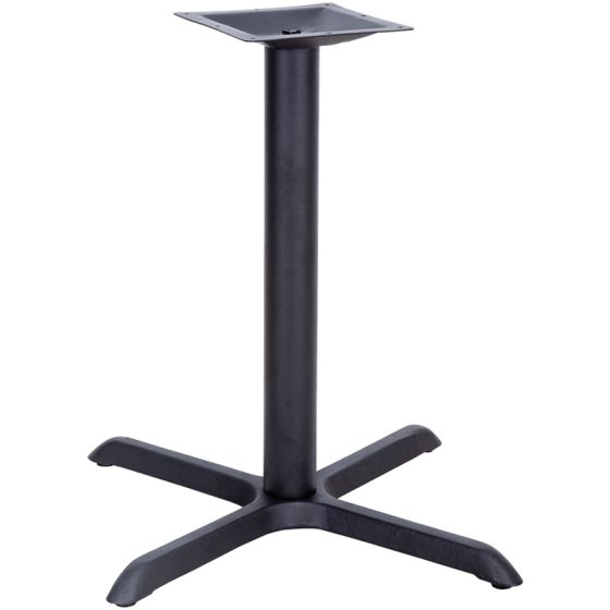 Pro-Tough 33" x 33" X-Cross Restaurant Table Base - Table Height