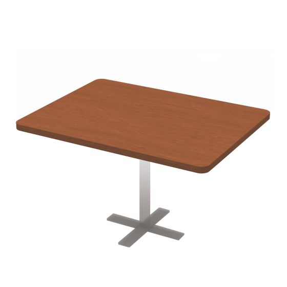 HUSKY Seating 400 LB Heavy Duty Commercial Restaurant Table - Rectangle - 24" W x 30" L