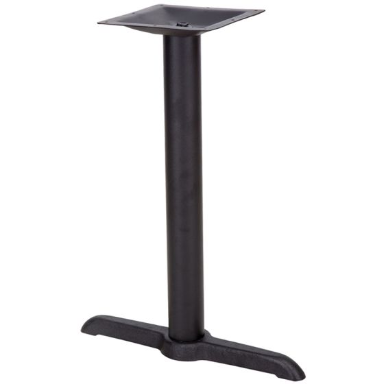 Pro-Tough 5" x 22" Restaurant Table T-Base - Table Height