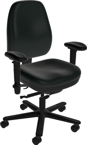Sitmatic Beta² Medium Back Office Chair with Adjustable Arms & Seat Slider