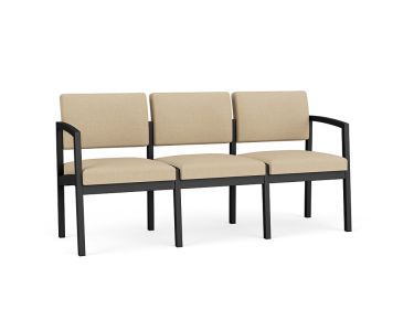 Lesro Lenox Steel® Heavy Duty 3 Seat Sofa
