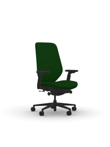 9to5 Seating Tori High-Back 300 LB Office Chair, Deluxe Sychro Tilt Control, Upholstered Back, Height, Width, and Pad Adjustable Arms