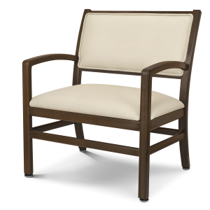Kwalu Trava 500 LB Big and Tall Traditional Dining Chair with Armrests