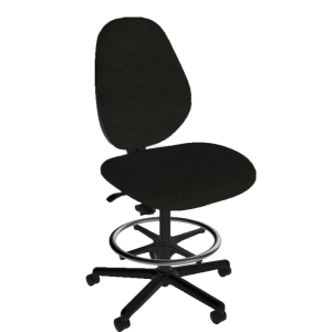 Sitmatic GoodFit ESD Electrostatic Dissipative Large Seat Medium Height Office Stool