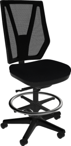 Sitmatic GoodFit Mesh Back Medium Height Drafting Stool