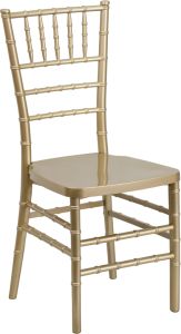 HUSKY Seating® 1000 LB  Stacking Chiavari Chair-Gold
