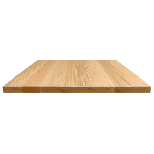 Solid Wood Plank Table Top, Economy, Oak, 30" x 30"