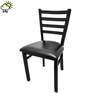 Heavy Duty 300 LB Ladderback Outdoor Chair