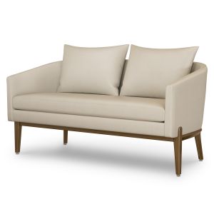 Kwalu Pisa Commercial Reception Area Love Seat with Pillows