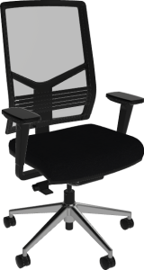 Sitmatic AutoSit. Mesh Back Desk Chair