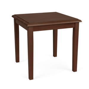 Lesro Weston End Table, 20" x 20" Solid Wood Top
