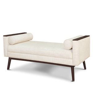 Kwalu Tindari Commercial Reception Area Bench, Open Back with Arm Caps