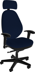 Sitmatic GoodFit® 450 LB 24/7 Operator Chair with Adjustable High Back, Headrest, Arms & Seat Slider