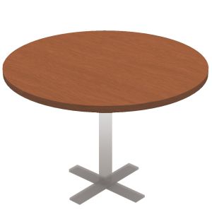 HUSKY Seating 400 LB Heavy Duty Commercial Restaurant Table - Round - 24" D