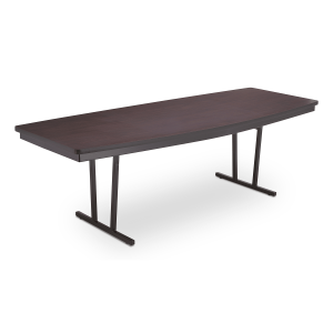 Barricks ECT Boat Shape Folding Conference Table - 36" x 96"