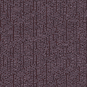 Blueprint Plum Fabric Sample Swatch - Grade 3