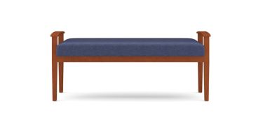 Lesro Amherst Wood® 2 Seat Bench