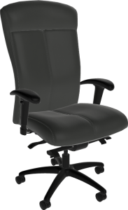 Sitmatic Posh™ 24/7 Ergonomic 450 LB Executive Chair with Rocking, Adjustable Arms & Seat Slider