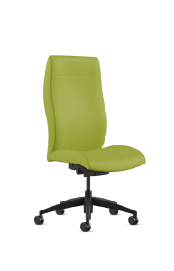 9to5 Seating Acclaim High-Back 300 LB Executive Office Chair, Heavy Duty Synchro Tilt Control, Armless