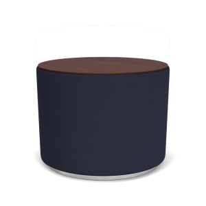 Lesro Bloom Cylinder Table with Laminate Top - 16" Tall