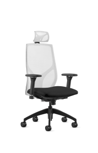 9to5 Seating Vault Mesh High-Back 300 LB Office Chair, Adjustable Back, Seat Slider, Full Synchro-Tilt Control, 8-Way Adjustable Arm