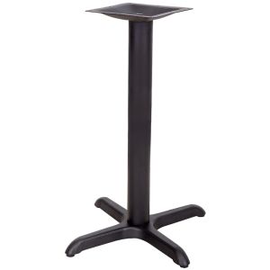 Pro-Tough 22" x 22" X-Cross Restaurant Table Base - Table Height