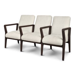 Kwalu Carrara Commercial Reception Area Tandem Seating Multiple Guest Chair