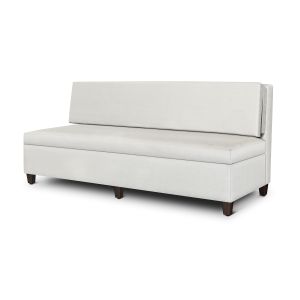 Kwalu Carrara Healthcare Facility Sleeper Sofa with Armless 72” Sleep Surface, Upholstered Seat Rail, and Durable Kwalu Legs