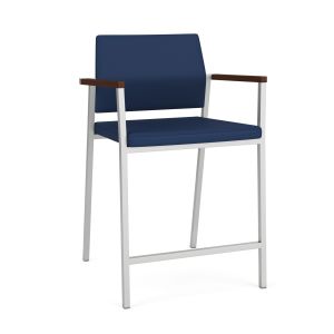 Lesro Avon 300 LB Heavy Duty Hip Chair with Upholstered Seat and Upholstered Back