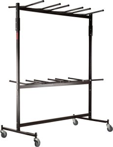 NPS® Double-Tier Hanging Chair Truck w/ High Back Chair Extension Bar