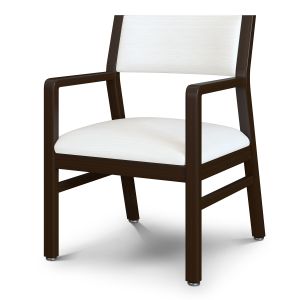 Kwalu Caterina 350 LB Behavioral Healthcare Caterina Guest Chair, Upholstered Back – 23.5”W