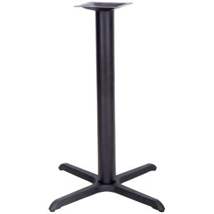 Pro-Tough 33" x 33" X-Cross Restaurant Table Base - Bar Height