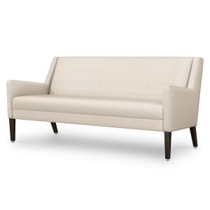 Kwalu Carini II Commercial Reception Area Sofa with Back Quilted Stitching Detail