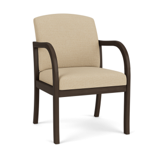 Lesro Weston 300 LB Guest Chair with Wood Frame