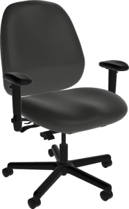 Sitmatic BigBoss™ 550 LB Ergonomic 24/7 Desk Chair with Rocking, Extra Wide Seat & Seat Slider