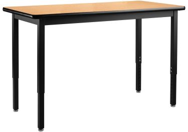 Heavy Duty 500 LB Adjustable All-Purpose Table - Laminate Top - 30" W x 60" L