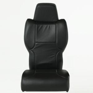 Concept Seating 3142 Alternative Leather Coverset With Foam & Headrest, Black