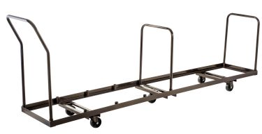 Folding Chair Dolly for Standard Metal Framed Chairs - 50 Capacity