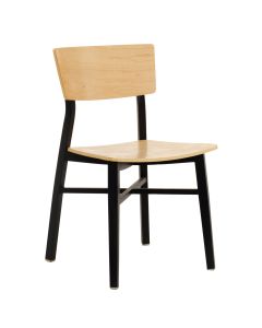 Jasper Chair 350 LB Darcey Side Chair - Wood Seat, Multi-Finish