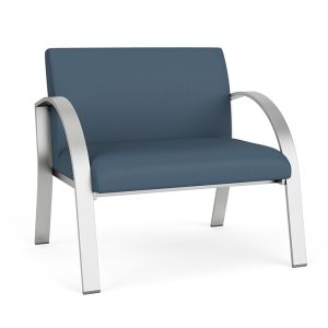 Lesro Opal 750 LB Heavy Duty Bariatric Guest Chair with 30" Seat and Steel Frame