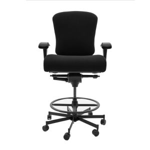 Concept Seating 550 LB 24/7 Multi-Shift Extra Wide Heavy Duty Task Stool - Model 3152 Stool