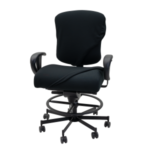 Concept Seating 3152 Task Slip Cover, Black - Two Piece