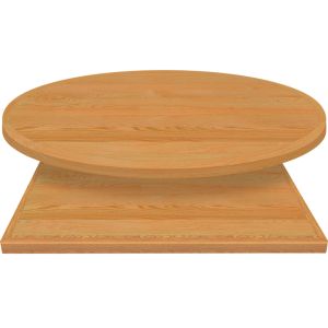 Smart Wood Table Top, Oak, 24" x 24"