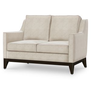 Kwalu Barletta Commercial Reception Area Love Seat with Piping