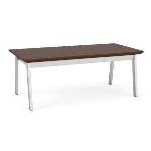 Lesro Opal 40" x 20" Coffee Table with High Pressure Laminate Top and Steel Frame
