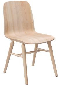 Jasper Chair 350 LB Hinton Bentwood Side Chair - Wood Seat