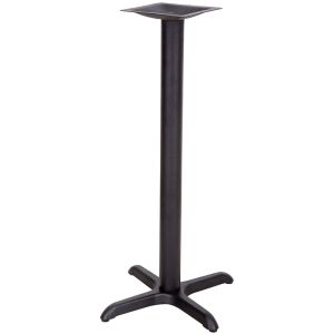 Pro-Tough 22" x 22" X-Cross Restaurant Table Base - Bar Height