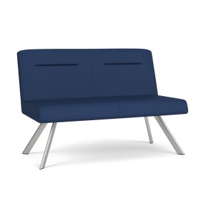 Lesro Willow 600 LB Armless Loveseat